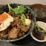 DINING Ben - 麦豚リブロースの照り焼き丼