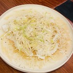 月泉 - イカとネギ炒め