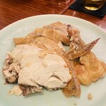 月泉 - 鶏の１枚揚げ