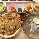 韓サラン - チヂミと冷麺のランチ