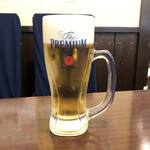 中華料理福禄 - 生ビール500円。開店大サービスで7月31日まで300円でした