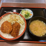 たけだ - ソースヒレかつ丼　1500円税込