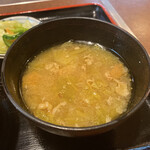 Takeda - 名店はお味噌汁も美味しいです