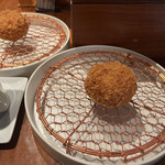 銀座かつかみ - きた福のたらば蟹コロッケ