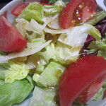 マルス信州蒸溜所 - まずはシンプルなサラダで！