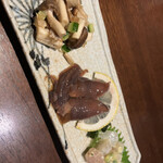 寿し和 赤羽店 - 珍味3種