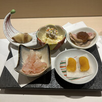 すし尽誠 - 前菜5種盛り合わせ 