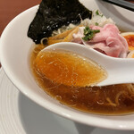 酒肴場 屯 - 煮干しの旨みと芳醇な津軽醤油のコク、冷やしなのに風味抜群