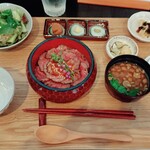 肉処しま - 赤城和牛ひつまぶし (2,800円・税込)