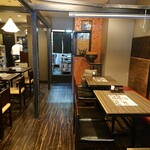 蕎麦Diningすが - 蕎麦 Dining すが ＠八丁堀 落ち着いた雰囲気の店内