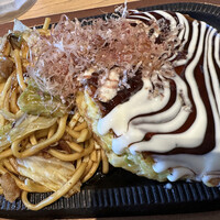 OSAKAきっちん。 東急プラザ渋谷店 - 肝心のこのツートップがもう一つ。。。残念。