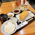 まつ家 - 料理写真:讃岐もち豚ロースカツ定食 1900円