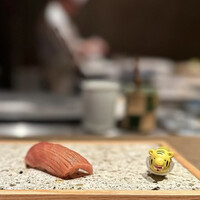 鮨トキドキ串 海老虎 - 中トロ