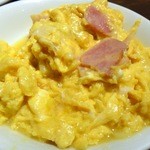 上海餐室 - 2012.9ベーコンと玉子炒め