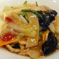 中国料理 青冥 堂島本店 - 2012.9麻婆豆腐と焼きそばがセットになったWランチ