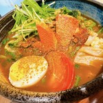 カレー食堂 心 - 鶏スープカレー野菜