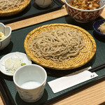 Teuchi Soba Ooishi - かき揚げ丼とお蕎麦