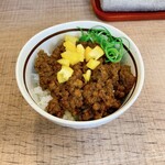 麺庵ちとせ - 炙りキーマカレーめし 300円（税込）