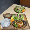 カフェ プラント - 煮込みハンバーグ、単品サラダ