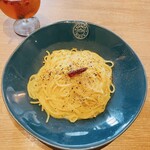 Italian Kitchen VANSAN - ずっと食べたかった念願のたまぺぺ(卵とペペロンチーノ)✨濃厚なペペロンチーノ、って感じのお味でとても美味しい✨