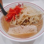 蒙古タンメン中本 - サッポロ味噌ラーメン+野菜大盛り+チャーシュー