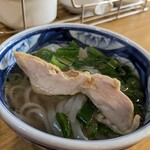 タン・カフェ - ミニフォー。フォーのスープも麺も美味しかった＼(^o^)／