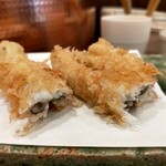 天白 - サクふわ凄過ぎの仕上りの穴子さん！