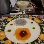 イタリア市場　ラスペランザ - 枝豆のスープ＆フルーツトマトバジルソース