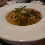 イタリア市場　ラスペランザ - あなごと夏野菜のペペロンチーノ