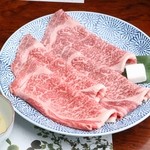 Sukiyaki Tei - 当店自慢の常陸牛を是非ご賞味ください。