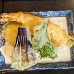 海鮮和食 仲々 - 魚まみれ御膳の天ぷら