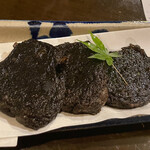 旬菜処 びいどろ - 旬菜処びいどろ(イカ墨自家製チキアギ)