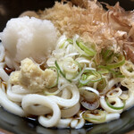 権兵衛 - おろしころうどん、出汁投入