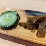 鮨みやもと - お漬物