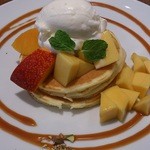 キャンベル・アーリー - （再訪）マンゴーのパンケーキ♪