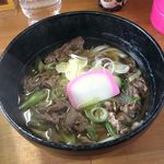 氷見うどん・手打ちそば 深味 - 肉饂飩@780