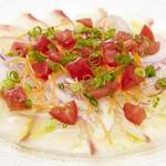 ラ クッチーナ ビバーチェ - 鮮魚のカルパッチョ