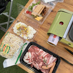 NU AiR THE ROOF TOP of SAPPORO - BBQセット