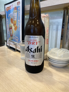 Gyouzano Oushou - 瓶ビール飲めて満足