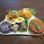 蜂の巣 - プレートランチ