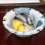 手打蕎麦 松竹庵 ます川 - 〆鯖炙り