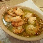 らんぷ亭 - エビのアヒージョ