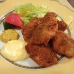 らんぷ亭 - 釣りアジフライ