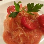 らんぷ亭 - 冷製トマトカッペリーニ