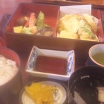 お食事処 カモ井寿司 - 倉敷弁当（値段は忘れてしまったのですが、1300～1600円ぐらいしたかと思います。）