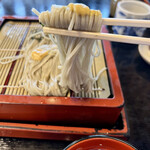 由屋 - カラシでいただくへぎそば。