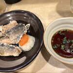 えんぱち - さんま唐揚げおろしポン酢