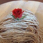 Bloomy's - 絹糸モンブラン（アップ）