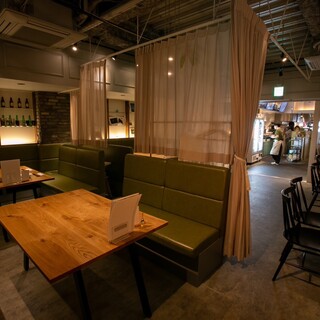 半個室完備◎周りを気にせず楽しめる快適空間