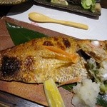 味あら井 - 素晴らしいのどぐろ　脂がきれいにまわっている